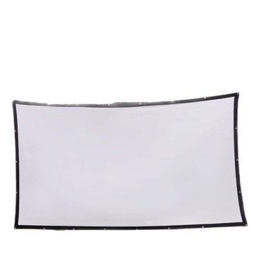 支持戶外便攜彈力電影幕流動影子舞300寸室外露天投影幕布[DD230109]