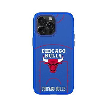 iPhone 15 Pro Max Clear 激光藍 - NBA - 球場系列-芝加哥公牛 Chicago Bulls - Court