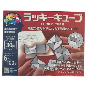 Hanayama 腦力開發系列 百變立方體Set  2個  白色 + 銀色  1盒