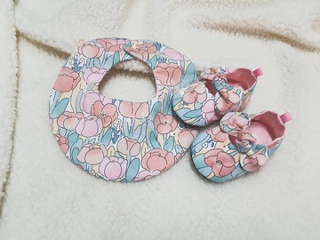 胖胖鬱金香  寶寶彌月禮盒兩件組