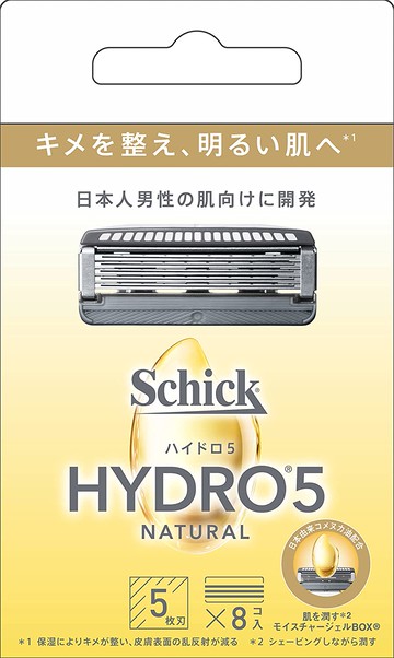 Chic SCHICK Hydro 5 Natural replacement blades (8 pieces)