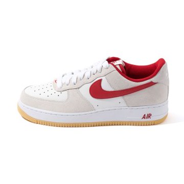 Nike Air Force 1 07 女鞋 米紅色 AF1 透氣 豹紋 運動 皮革 休閒鞋 IM7510-262