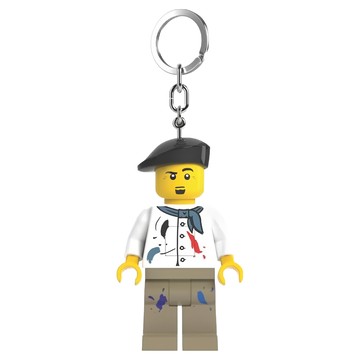 LEGO 樂高 藝術家鑰匙圈燈 4.4 x 2.2 x 7.5cm 6歲以上 27g  藝術家  1個