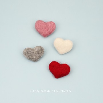 愛心胸針女胸花可愛日系徽章diy羊毛氈裝飾桃心毛衣別針ins潮個性