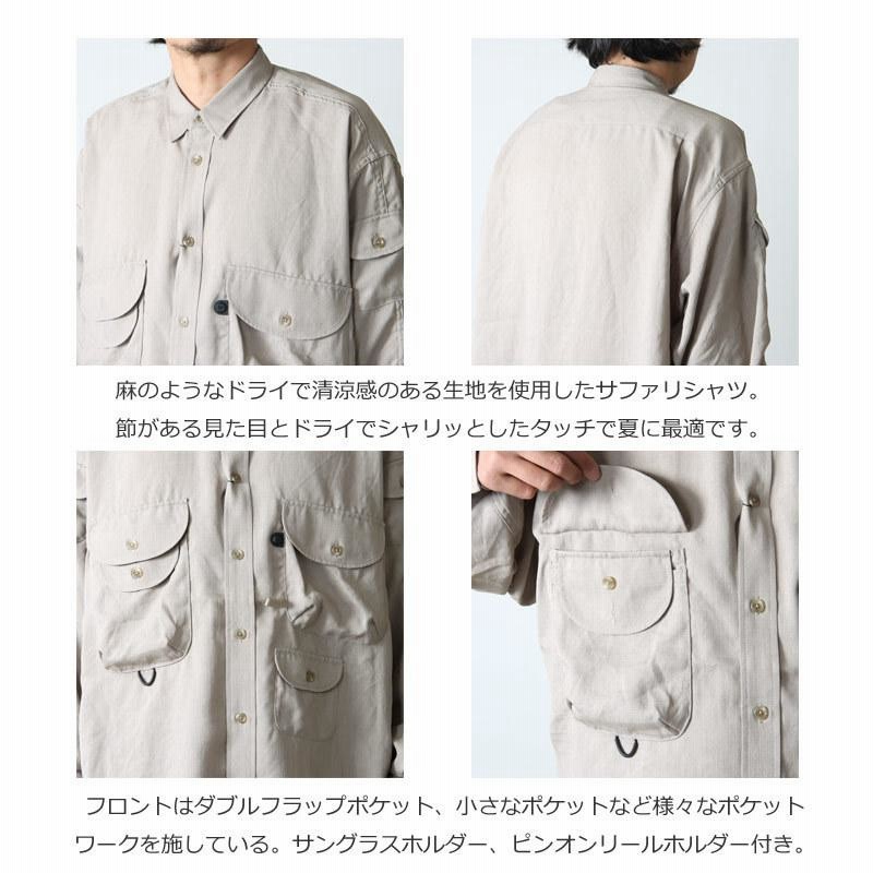 DAIWA PIER39 (ダイワピア39) Tech Bombay Safari Shirts / テック