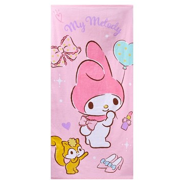 ONEDER 旺達棉品 大浴巾  美樂蒂 粉色  1個