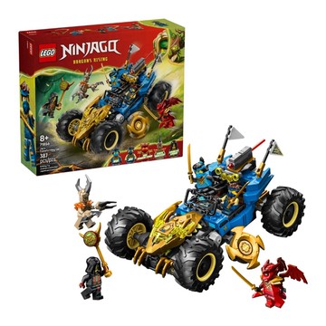 【LEGO 樂高】磚星球〡 71856 旋風忍者 阿光的變形汽車 Jay's Transforming Car