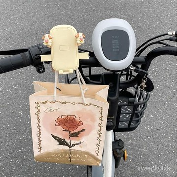 🔥臺灣出貨🔥【2588人收藏】可愛電動車手機支架2024新款防震防水自行車電瓶車通用導航支架 Y8EV