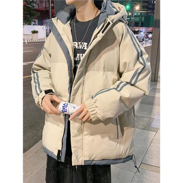冬季羽絨服棉服男士學生外套新款情侶棉襖青少年連帽加厚棉衣潮牌