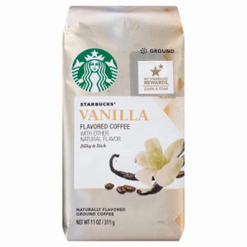 スターバックス Starbucks バニラ グラウンドコーヒー（挽き豆） 311グラム スタバ 通販 LINEポイント最大1.0%GET  LINEショッピング