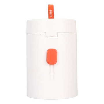 ziya 智雅科技 電子產品 手機/平板/耳機/鍵盤/筆電/手錶 清潔工具組合 20in1 帥潔款 附拋光清潔布  潔淨白色  1個