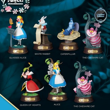 【迪士尼Disney】愛麗絲的幻想世界 盲盒(隨機出貨)(拆封不退)【墊腳石】愛麗絲夢遊仙境