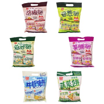 【蝦皮直營】安堡脆餅 五香胡椒餅 香蔥餅 岩燒海苔餅 椒鹽菜脯餅 牛奶餅 蔬菜餅
