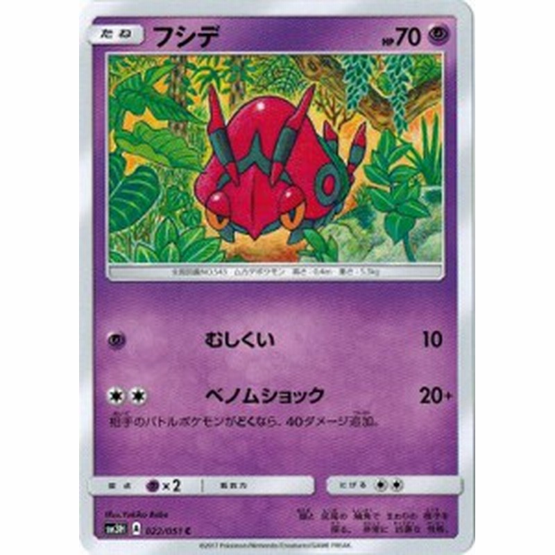 ポケモンカードゲーム サン ムーン 022 051 フシデ 闘う虹を見たか 通販 Lineポイント最大1 0 Get Lineショッピング