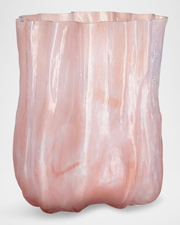 Crackle Tall Vase, 11"