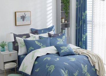 【R915-17 自然寫意】100% 40支精梳棉 兩用被