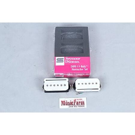 Seymour Duncan SHPR-1s P-Rails Neck and Bridge Pickup Set White 並行輸入品