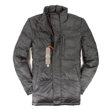 美國百分百【全新真品】TUMI 外套 羽絨外套 夾克 T-TECH 黑色 防風 立領 輕巧 保暖 男 M號