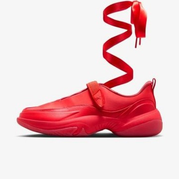 Nike 耐吉 WMNS Jordan Pointe [IB8597-600] 女 休閒鞋 芭蕾舞 緞帶 紅