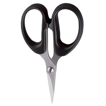 OSAMA 王樣 小剪刀  1支  黑色手柄 + 銀色刀片  10 x 6cm