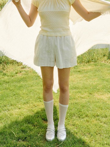 Wiki Short Shorts [White]