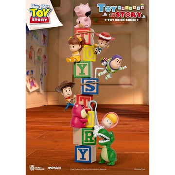 野獸國直營店｜MEA-062 玩具總動員積木系列 盲盒套組 (8入)