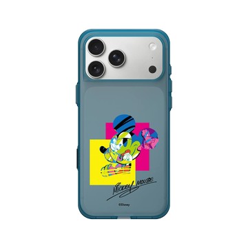 iPhone 17 Pro Max Clear (相機按鈕) 夜幕藍 - 迪士尼-米奇 Mickey - 亮麗設計-米奇