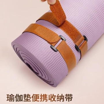 瑜伽墊捆綁帶墊粘扣帶搭扣粘扣帶子魔術貼瑜伽毛扣捆易收納火迪鳥