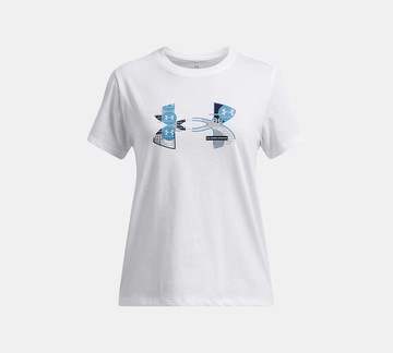 [UA]女童 Big Logo Fill 短袖T-Shirt-人氣新品