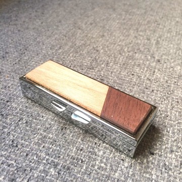 精巧收納盒 <雙色 鏡面銀色拋光>