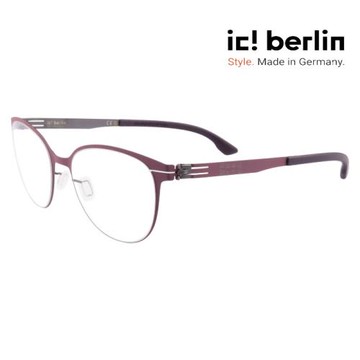 【ic! berlin】Laura Mulberry Aubergine 德國薄鋼眼鏡 公司貨