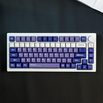 Gmk 賽博朋克 2077 Edgewalker 鍵帽,129 鍵 PBT 鍵帽 Cherry Profile DYE-
