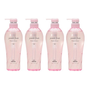 mILBOn Jemile fran 熱光感M潤澤洗髮精  500ml  4瓶
