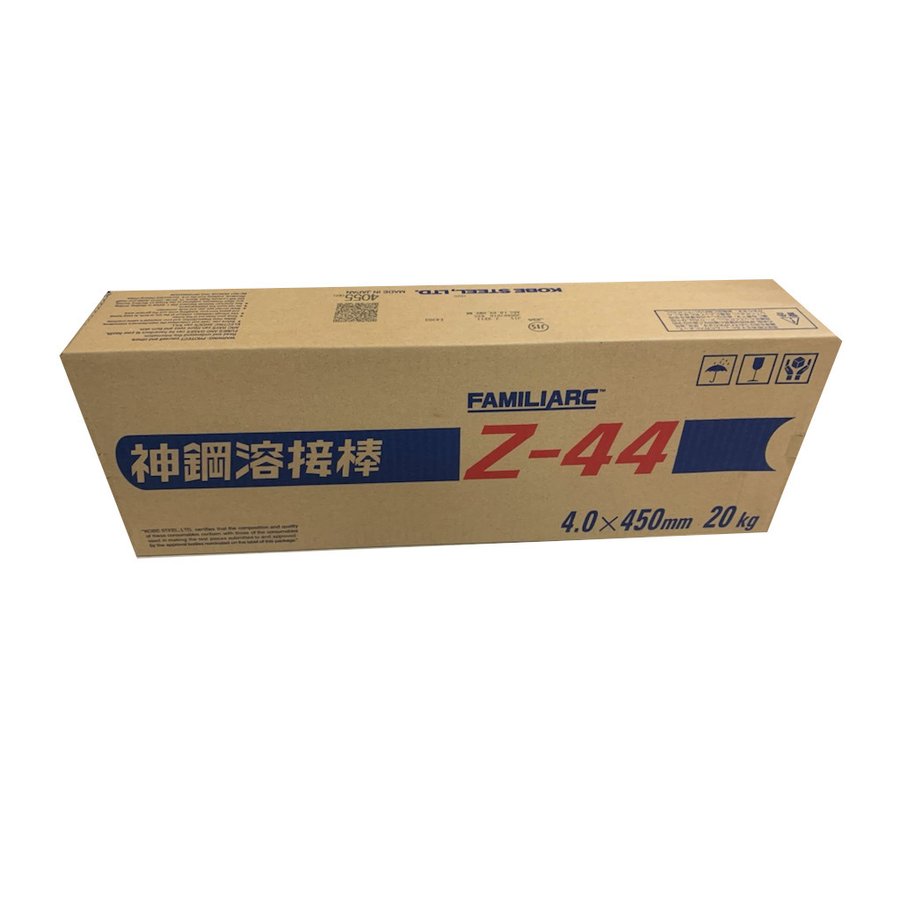 あすつく 平日13時まで】神戸製鋼 溶接棒 Z-44 4.0Φ 20kg (5kgX4箱