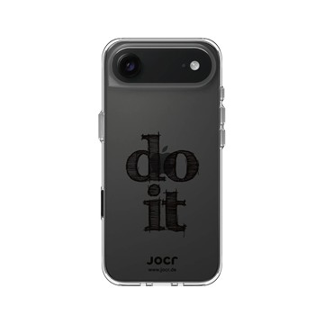 iPhone Air Clear Case（相機按鈕） 透明 - JOCR - do it Black