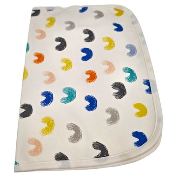 竹纖維三層嬰兒防水隔尿墊  45 x 30cm  彩虹  1件