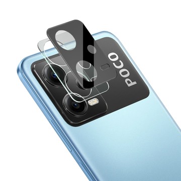 Imak POCO X5 5G 鏡頭玻璃貼(曜黑版)