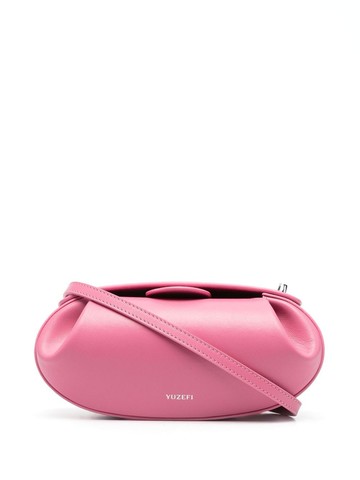 Yuzefi - Dinner Roll leather shoulder bag - women - Calf Leather - One Size - Pink