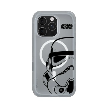 iPhone 16 Pro AirX 流變灰 - 迪士尼-星際大戰 Star Wars - 星際大戰 – 風暴兵黑線條