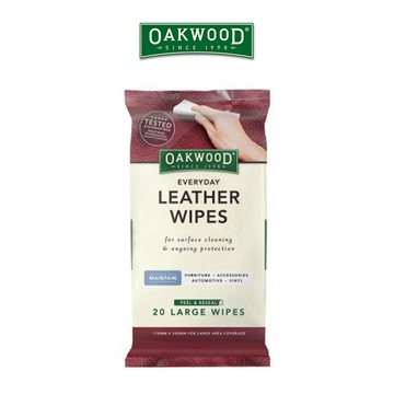 OAKWOOD 日常皮革濕巾(OP194)
