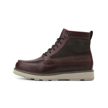 TIMBERLAND BRITTON MILLS 休閒防潑水靴 酒紅 A6CE2EIW 男鞋