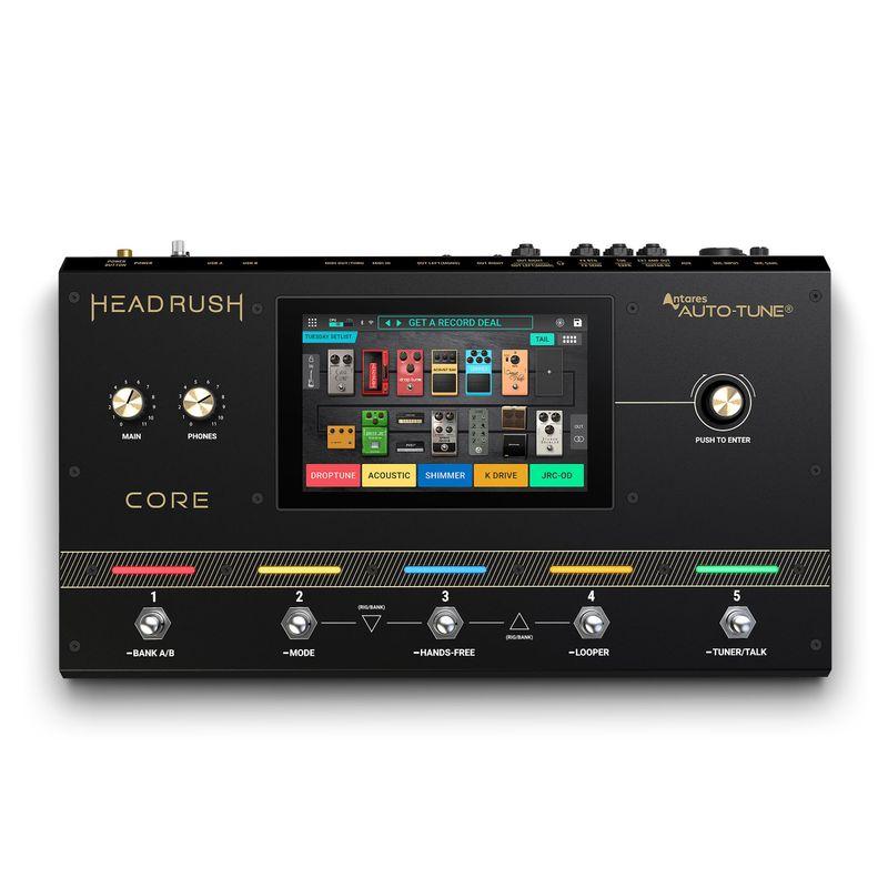 HeadRush Core マルチエフェクター ギター クローニング ルーパー Antares Auto-Tune スイッチャー エフェクタ