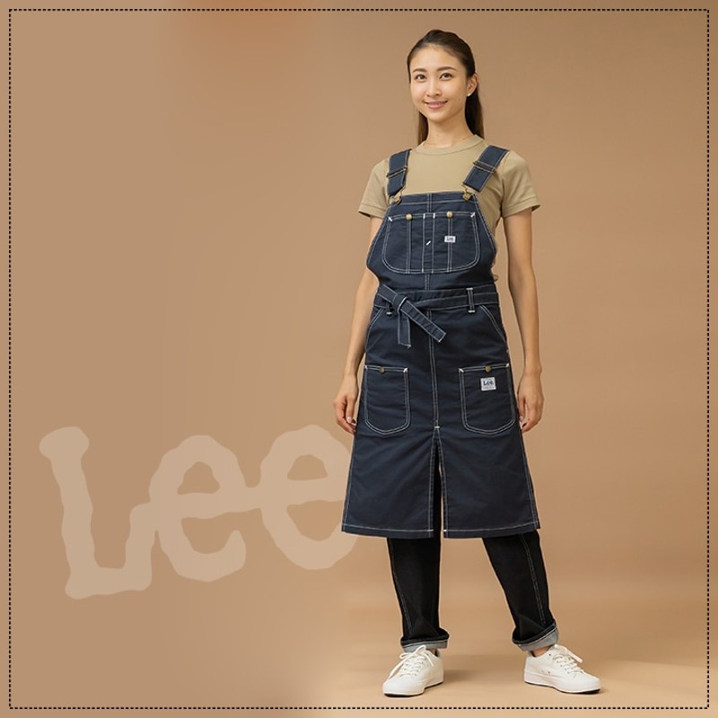 lee エプロン ヒッコリー 販売済み