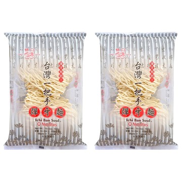 龍口 台灣一把手 彈牙麵  300g  2包