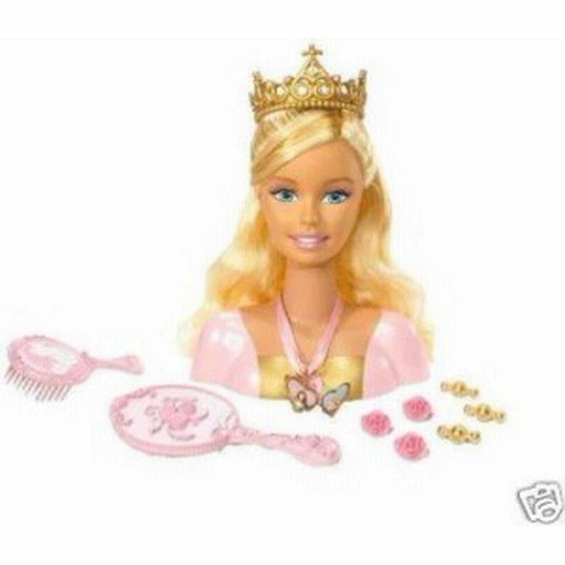 barbie princess styling head