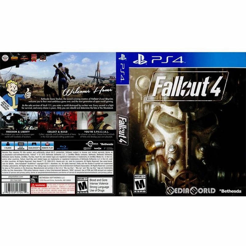 中古即納 Ps4 Fallout 4 フォールアウト 4 北米版 通販 Lineポイント最大0 5 Get Lineショッピング