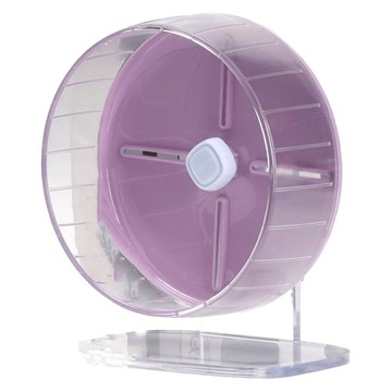 寵物星樂園 糖果色靜音滾輪 附支架 20cm  1個  糖果紫