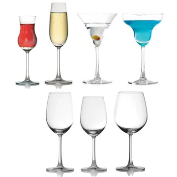 【大正餐具批發】(6入) Ocean 切口高腳杯 雪莉杯 馬丁尼杯 香檳杯 瑪格莉特杯 白酒杯 紅酒杯 調酒杯