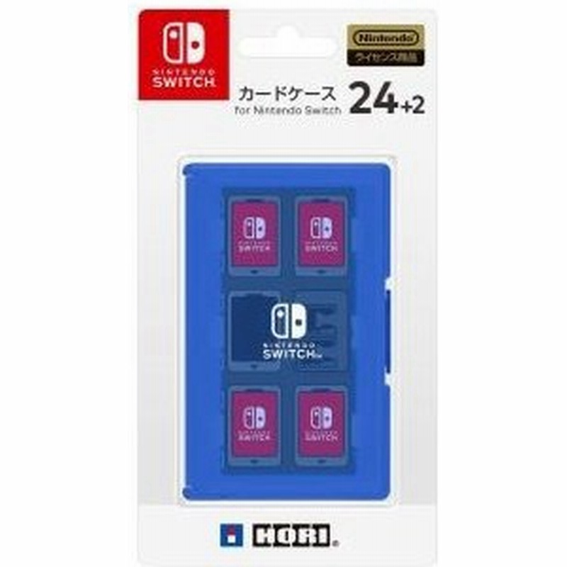 Switch カードケース For Nintendo Switch 24 2 ブルー 新品 取り寄せ 通販 Lineポイント最大0 5 Get Lineショッピング