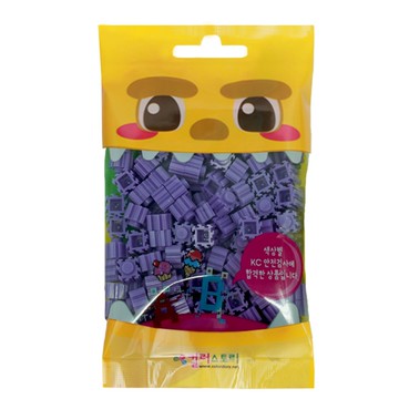 韓國 Color Story - 免燙拼豆-補充包165顆(紫芋/10mm)